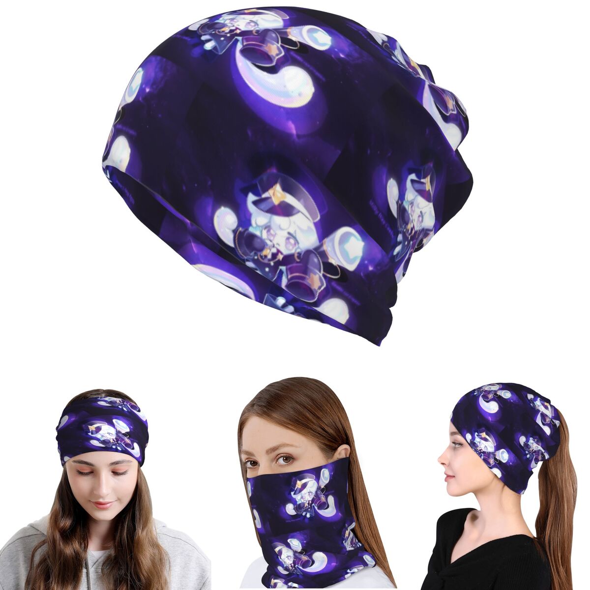 Bandana Multi Way - 밀키웨이 쿠키런 킹덤 게임 반다나 넥