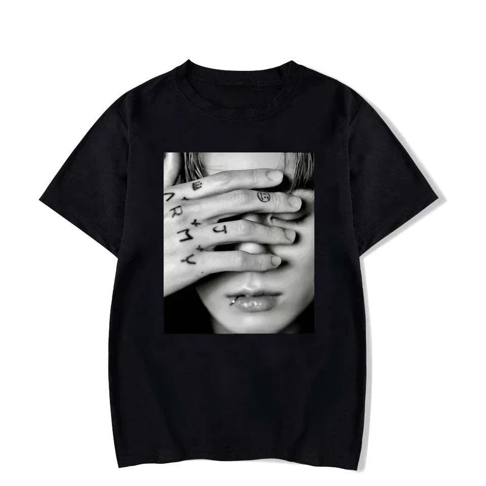 Street Fashion Goth - 여성용 티셔츠 미적 고스 패션 스트리트웨어