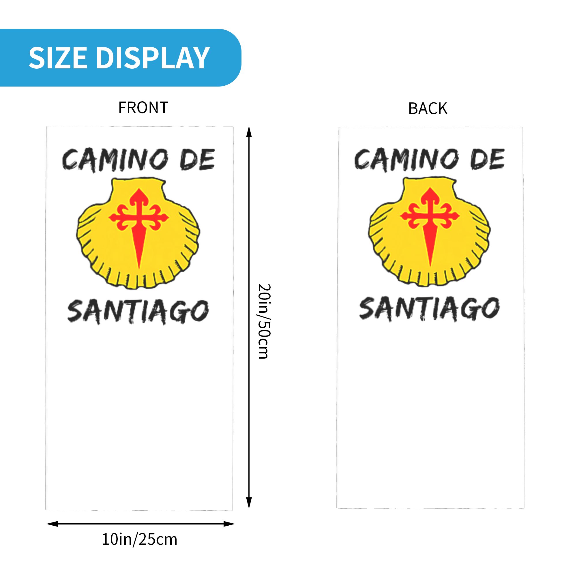 Buen Camino de Santiago 하이킹 반다 - Bandana Multi Way 리뷰 및 가격