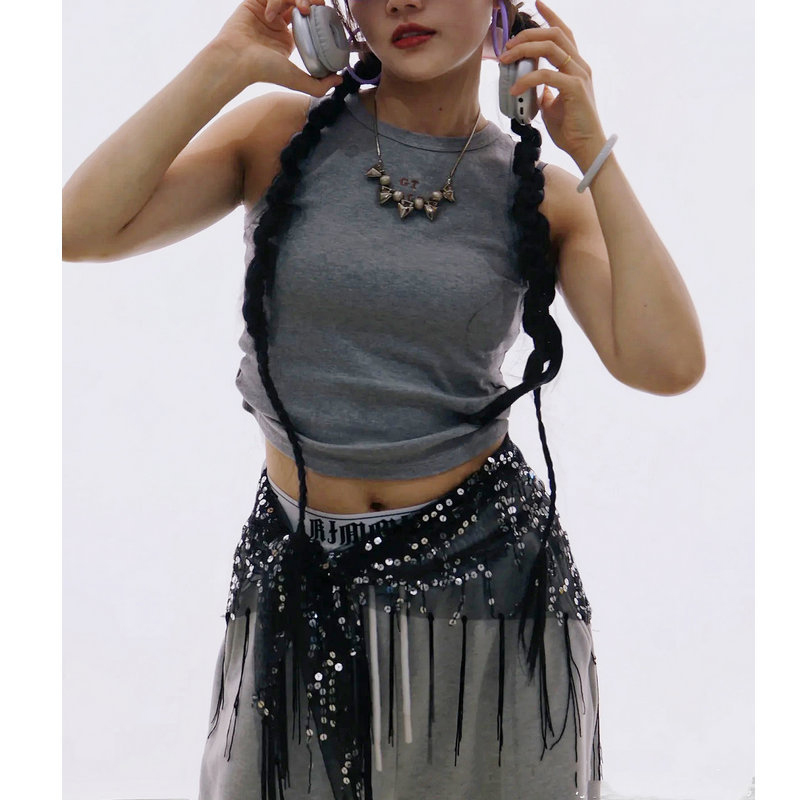 패션 스팽글 벨리댄스 벨트 태슬 재즈댄스 힙 스카프 스 - Street Fashion India 리뷰 및 가격