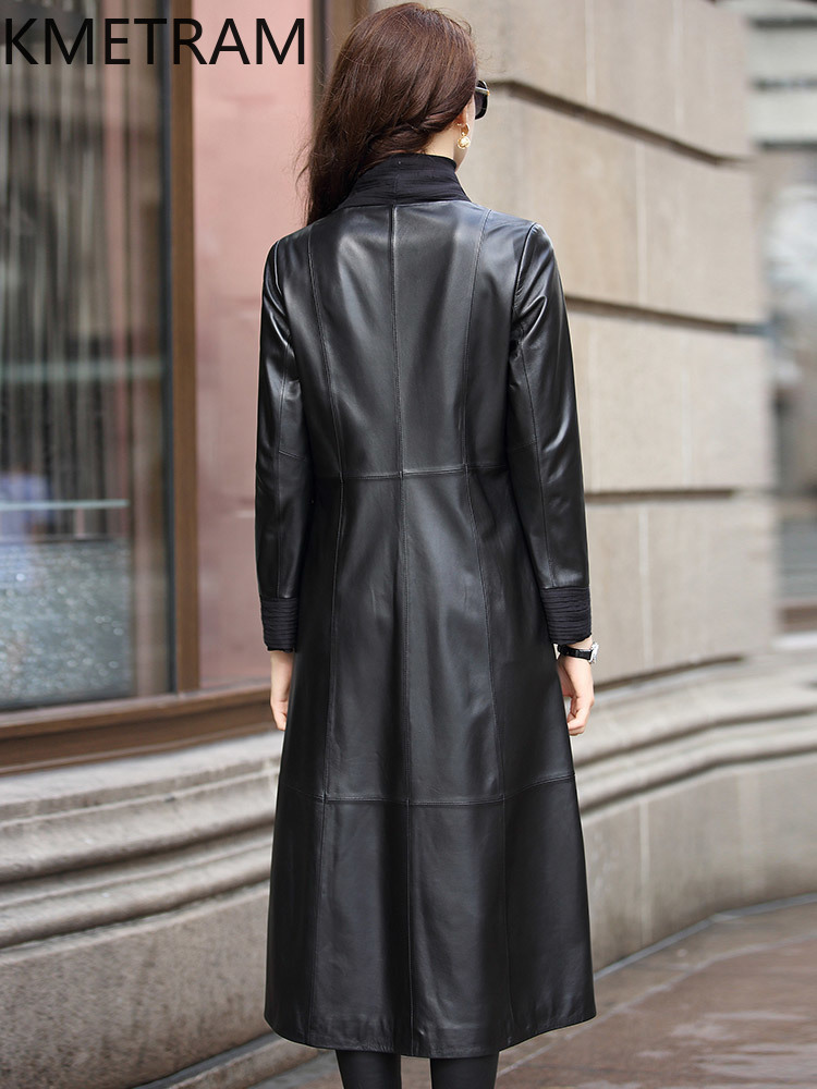 KMETRAM 100% 천연 양가죽 여성 가죽 재킷 고 - Street Fashion Fall 2025 리뷰 및 가격