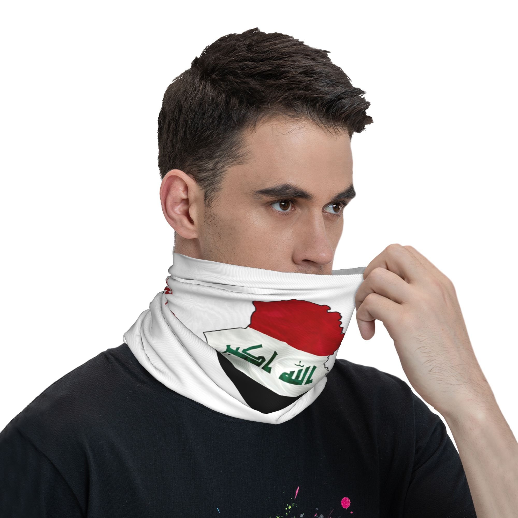 이라크 국기 지도 사랑 이라크 발라클라바 야외 스포츠  - Balaclava Face Mask 리뷰 및 가격