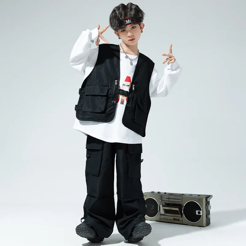 스트리트 댄스 의상 소년 소녀 힙합 재즈 댄스 복장 조 - Street Fashion Boy 리뷰 및 가격