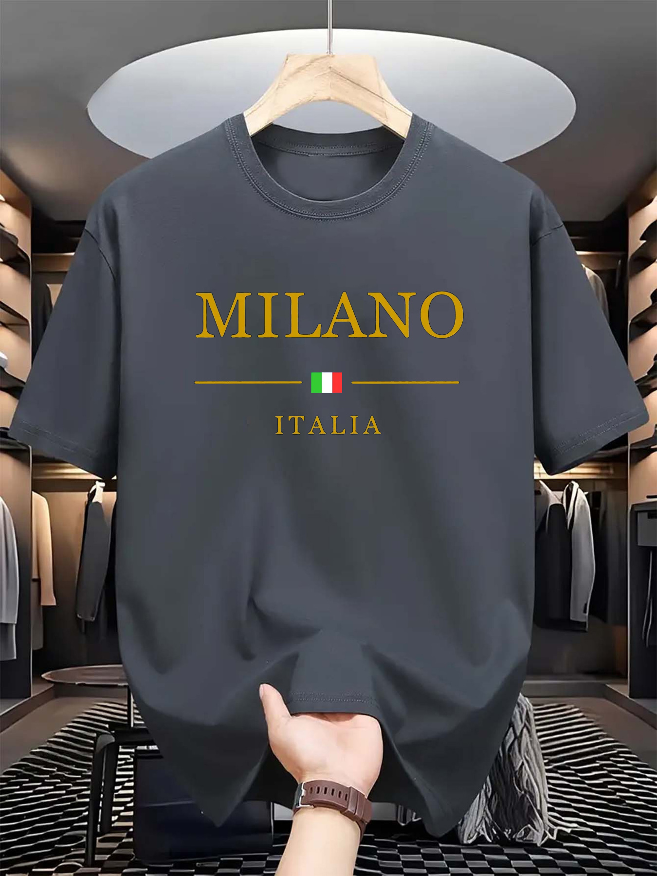 남성용 여름 3D 프린트 티셔츠 반팔, 패셔너블하고 캐 - Street Fashion Of Milan 리뷰 및 가격
