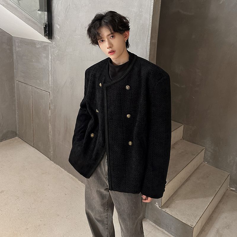 울 혼방 재킷 남성용 특대 사이즈 매혹적이고 섹시한 핫 - Street Fashion Events 리뷰 및 가격
