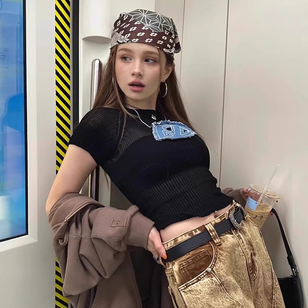 레트로 아메리칸 스타일 헤드스카프 헤어밴드 장식 트렌디 - Street Fashion Girls 리뷰 및 가격