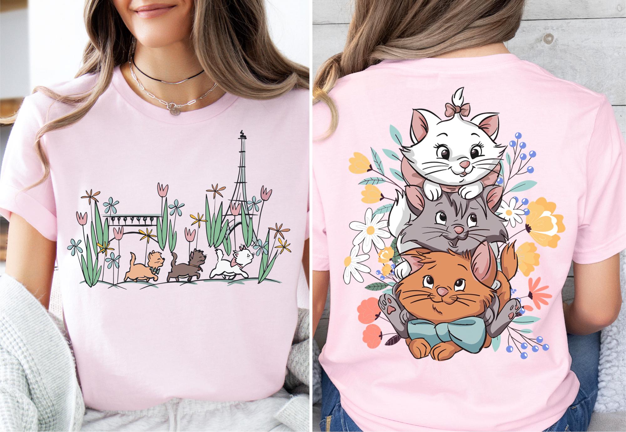 여성 여름 만화 새 티셔츠 The Aristocats  - Italy Fashion Street 리뷰 및 가격