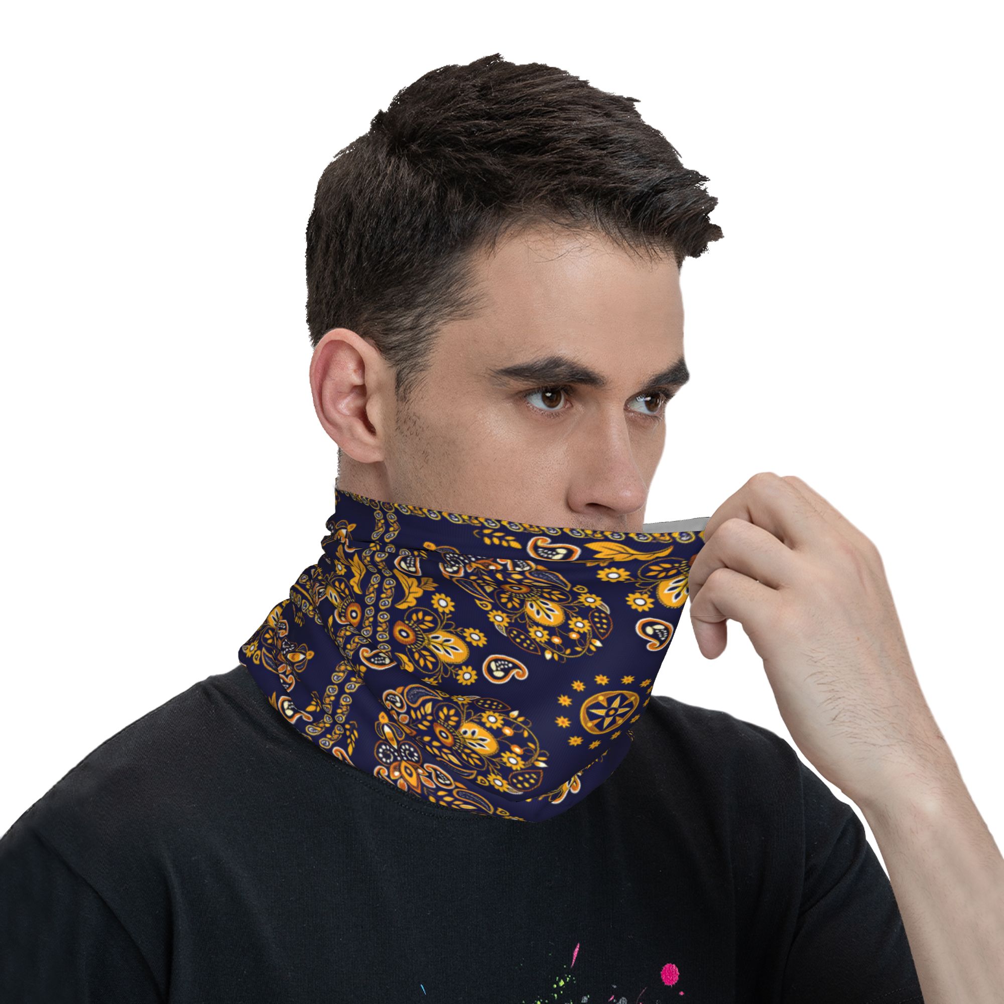 야외 스포츠 발라클라바 페이즐리 패턴 마스크 소프트 오 - Balaclava Face Mask 리뷰 및 가격