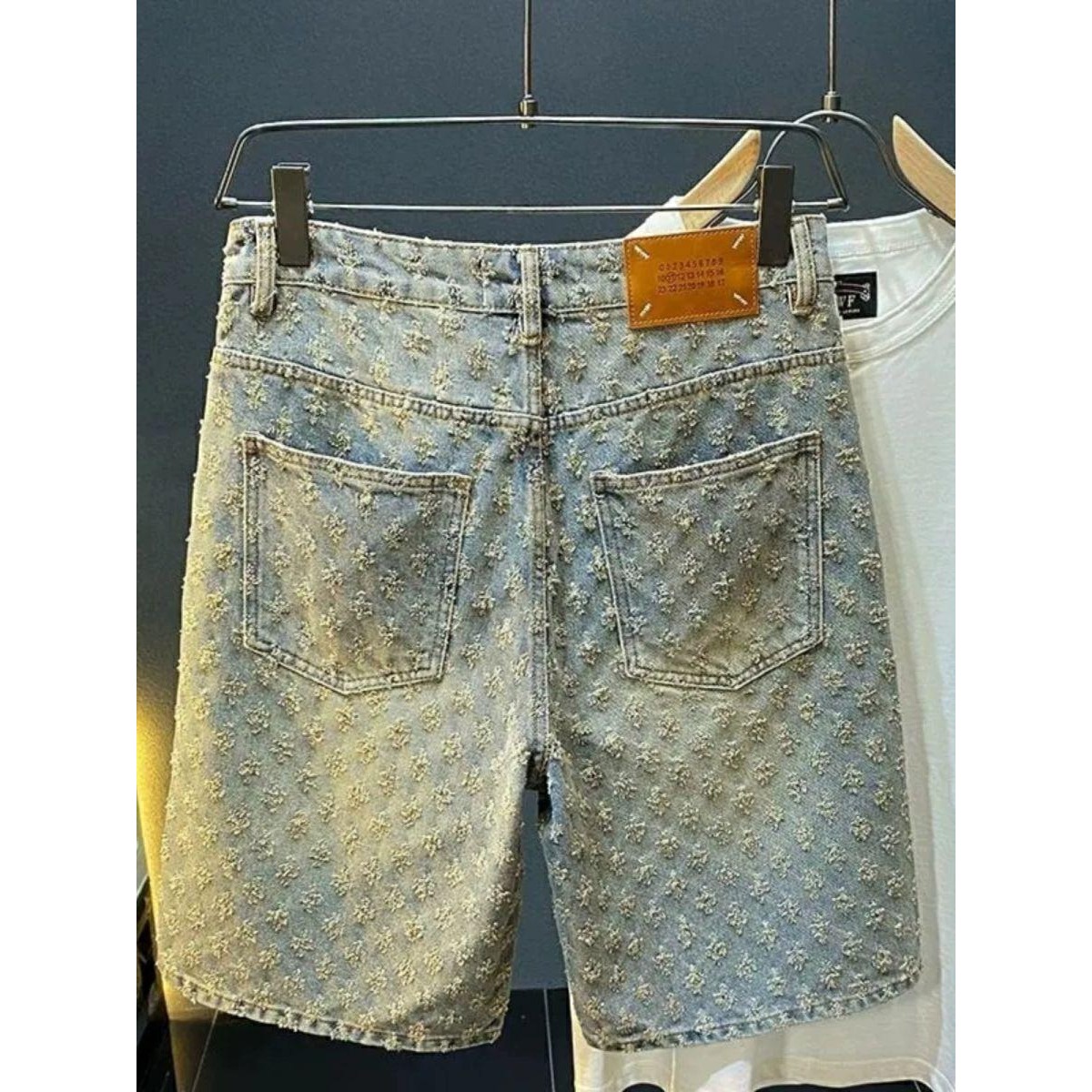 여름 하이 스트리트 데님 반바지 남성 캐주얼 청반바지  - Street Fashion Jeans 리뷰 및 가격