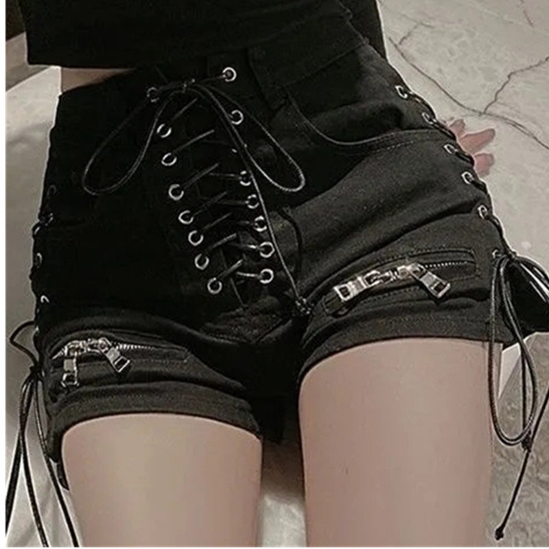 2026 신상 붕대풍 섹시 데님 반바지 여성 스트릿웨어 - Street Fashion Goth 리뷰 및 가격