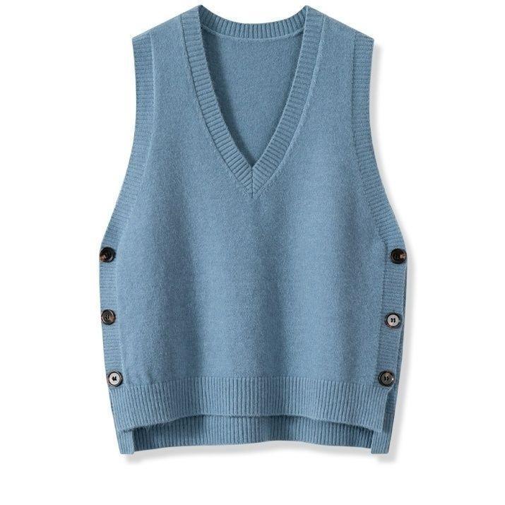 가을 겨울 스웨터 베스트 여성 2025 한국 패션 브이 - Street Fashion Fall 2025 리뷰 및 가격