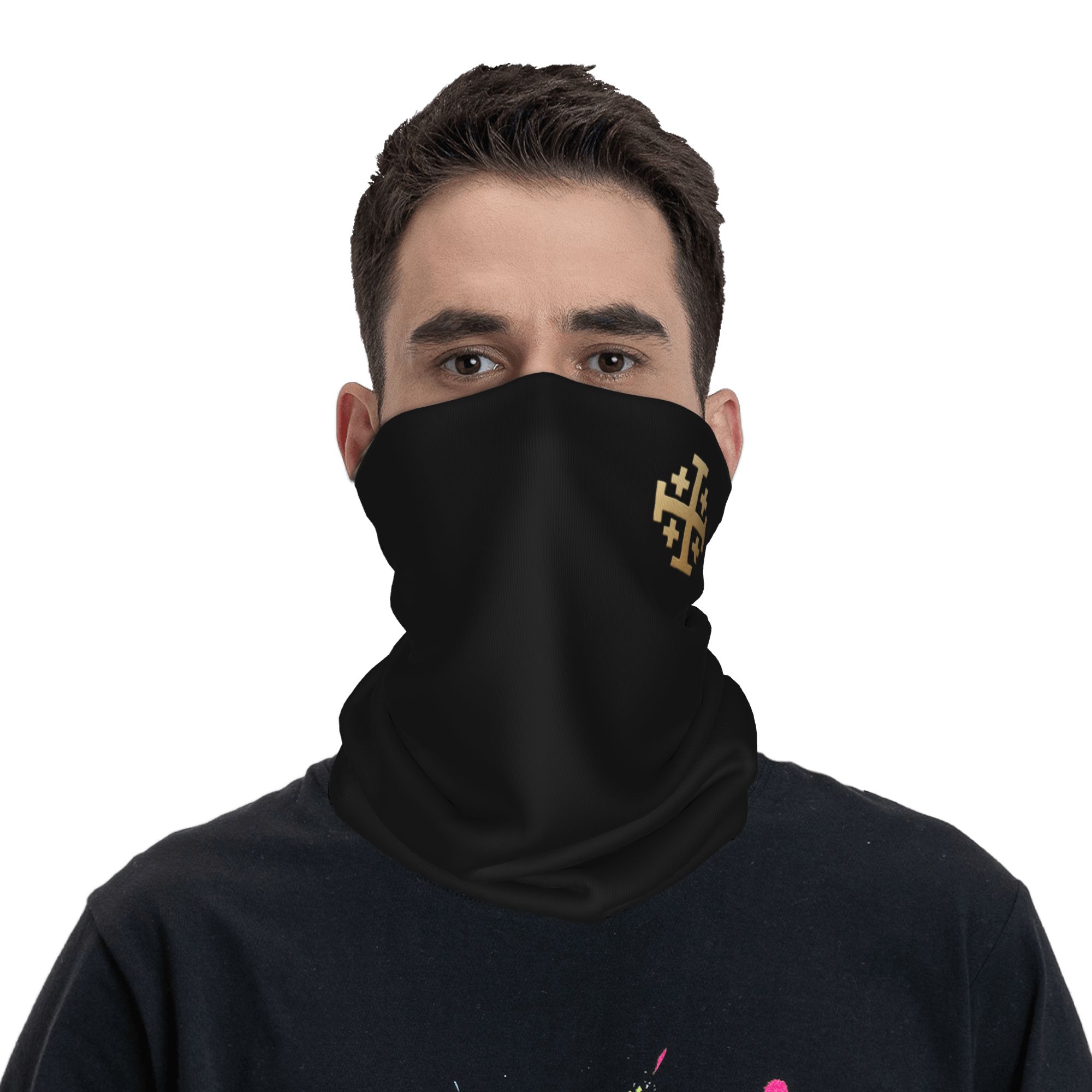 나이트 예루살렘 크로스 기독교 반다나 넥 커버 프린트  - Balaclava Face Mask 리뷰 및 가격