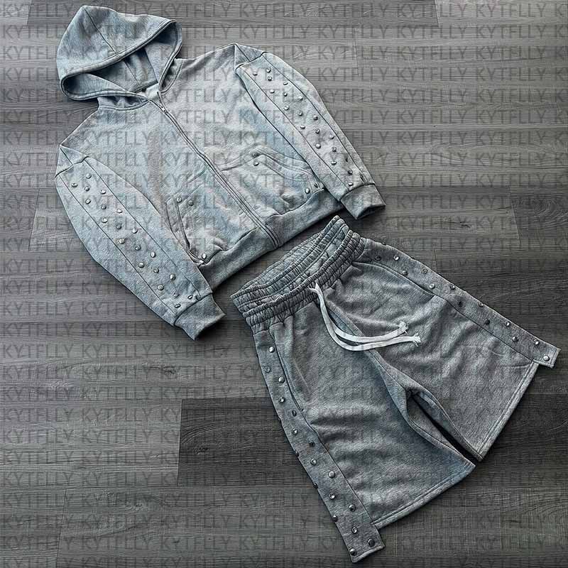 2025 가을/겨울 패션 그레이 핫 워터 라인스톤 지퍼 - Street Fashion Fall 2025 리뷰 및 가격