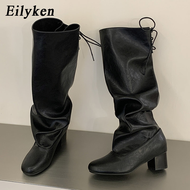 Eilyken 2027 새로운 겨울 패션 레이스 업 라 - Street Fashion Winter 리뷰 및 가격