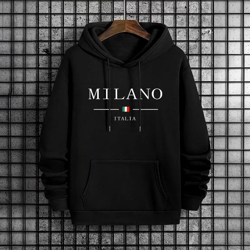 이탈리아 밀라노 패션 남성 후드티 2025 도시 스트릿 - Street Fashion Of Milan 리뷰 및 가격