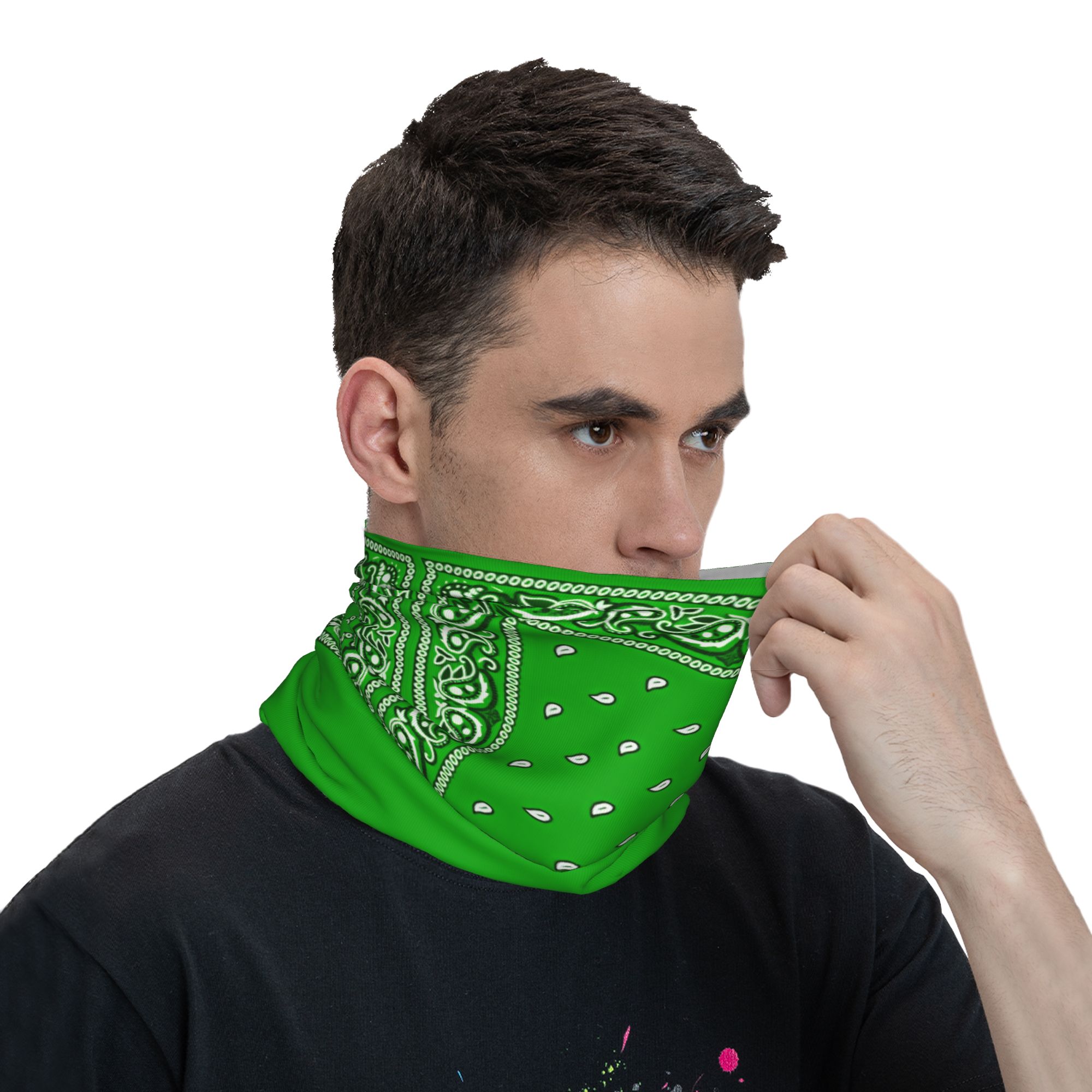 녹색 반다나 시원한 사이클링 마스크 라이딩 낚시 UV  - Balaclava Face Mask 리뷰 및 가격